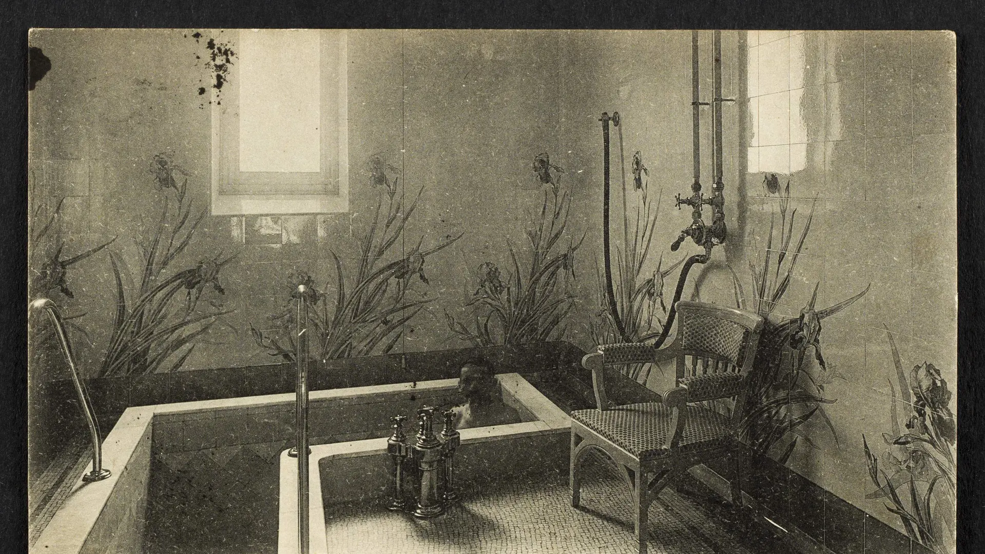 Carte postale, vers 1910