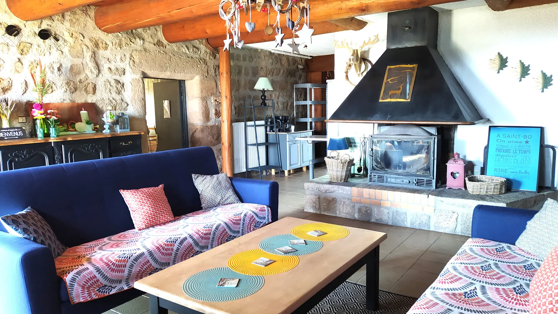 La Bâtisse aux Lanternes - Gîtes de Charme à St Bonnet le Château (42)