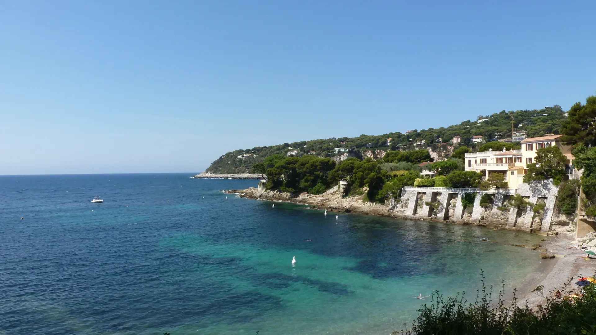 Vue de la Plage Les Fossettes