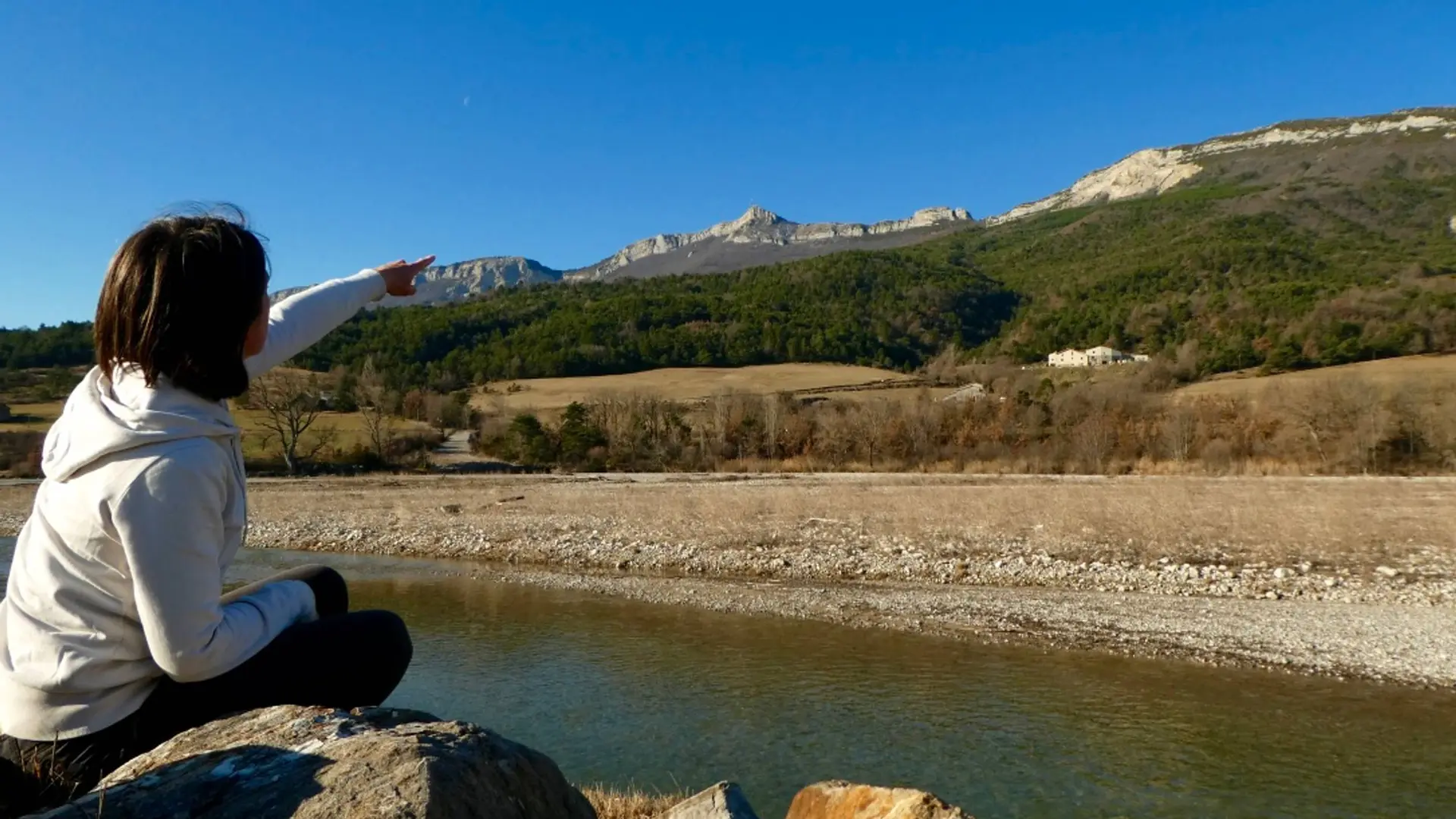 Face au Rocher de Beaumont