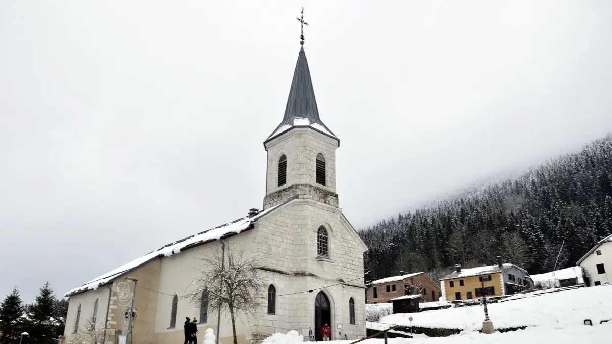 Lélex, station des Monts Jura