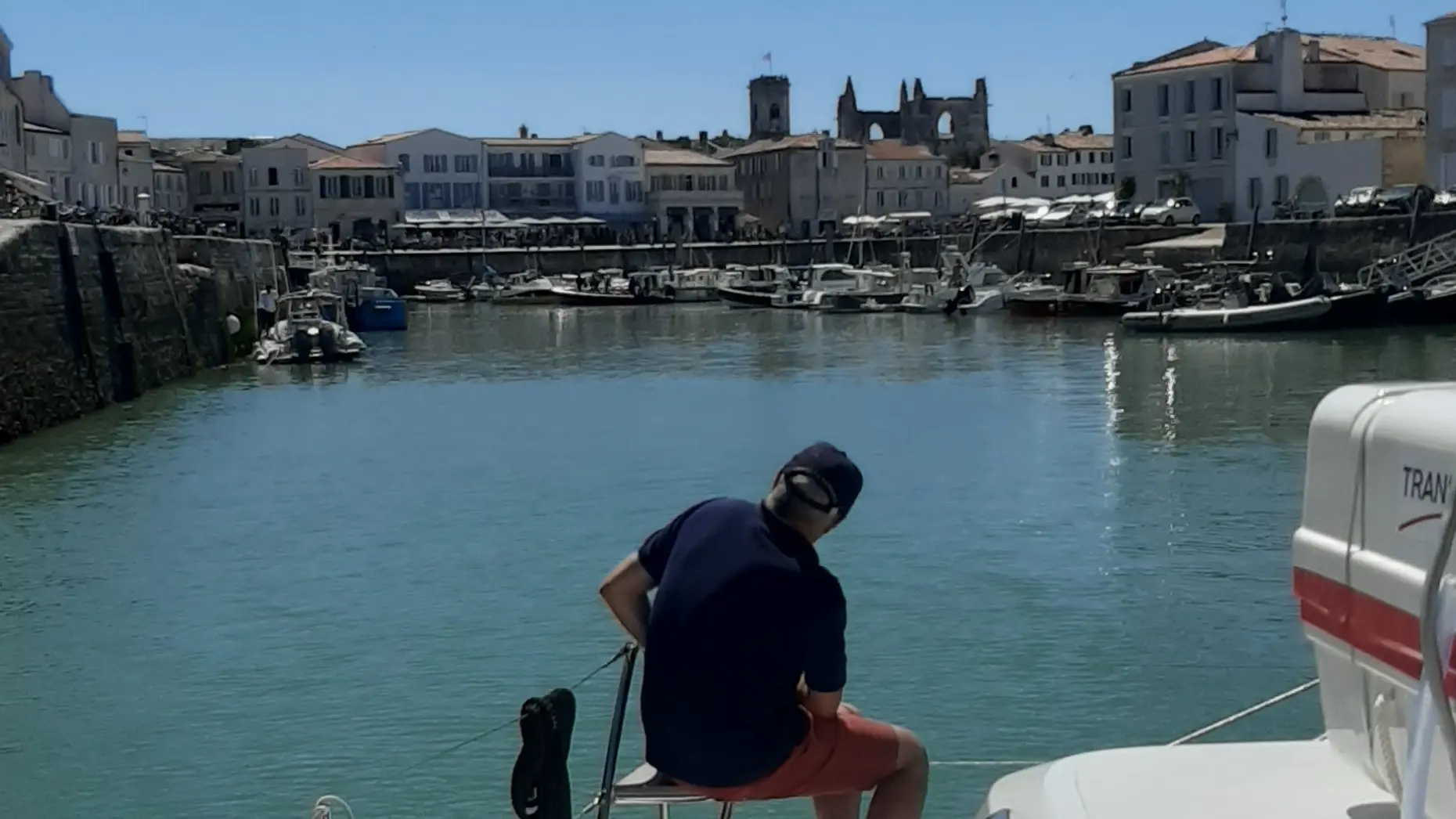 Dream'On depuis le port de Saint-Martin