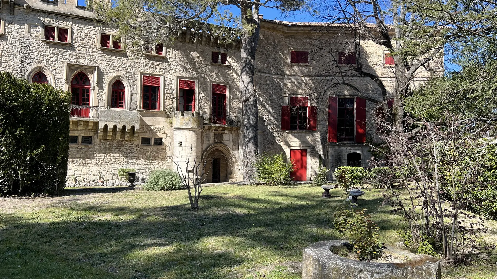 Le Château côté Parc