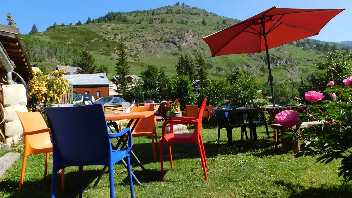 Coin détente de l'extérieur été