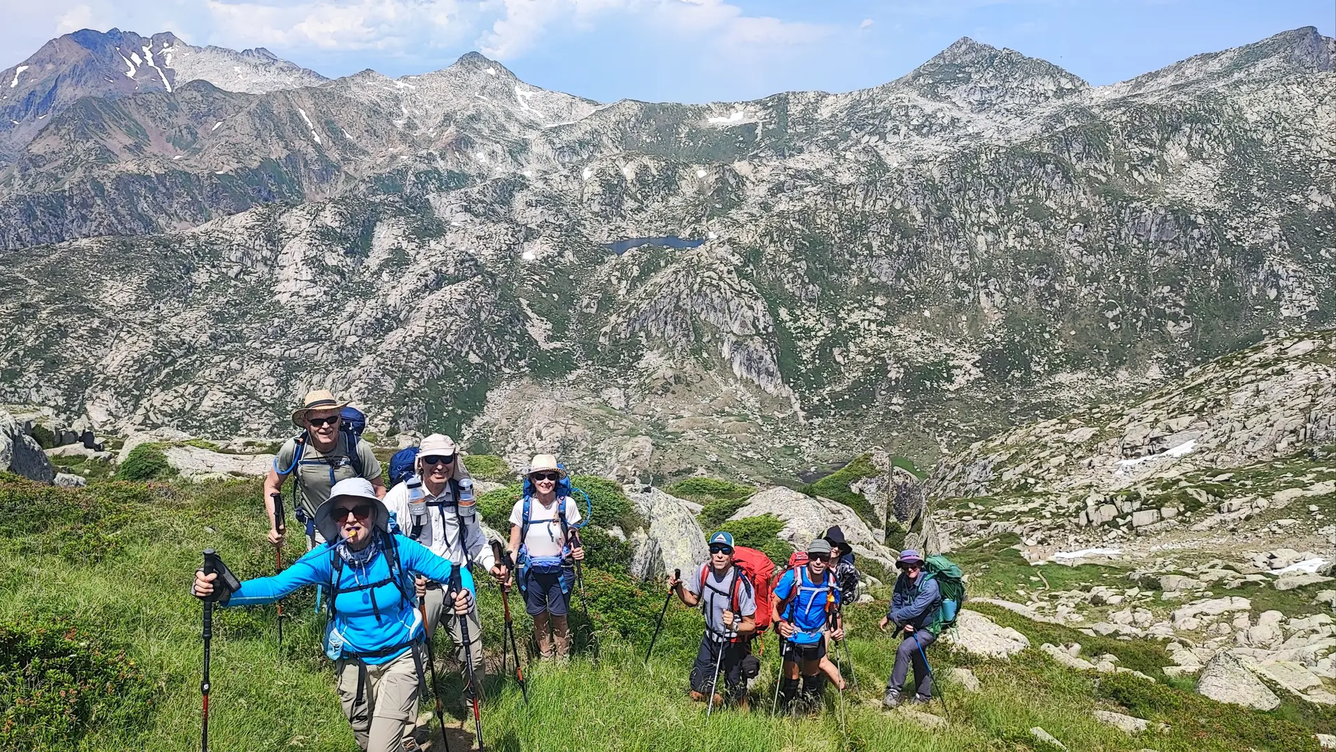 Randonnée en groupe