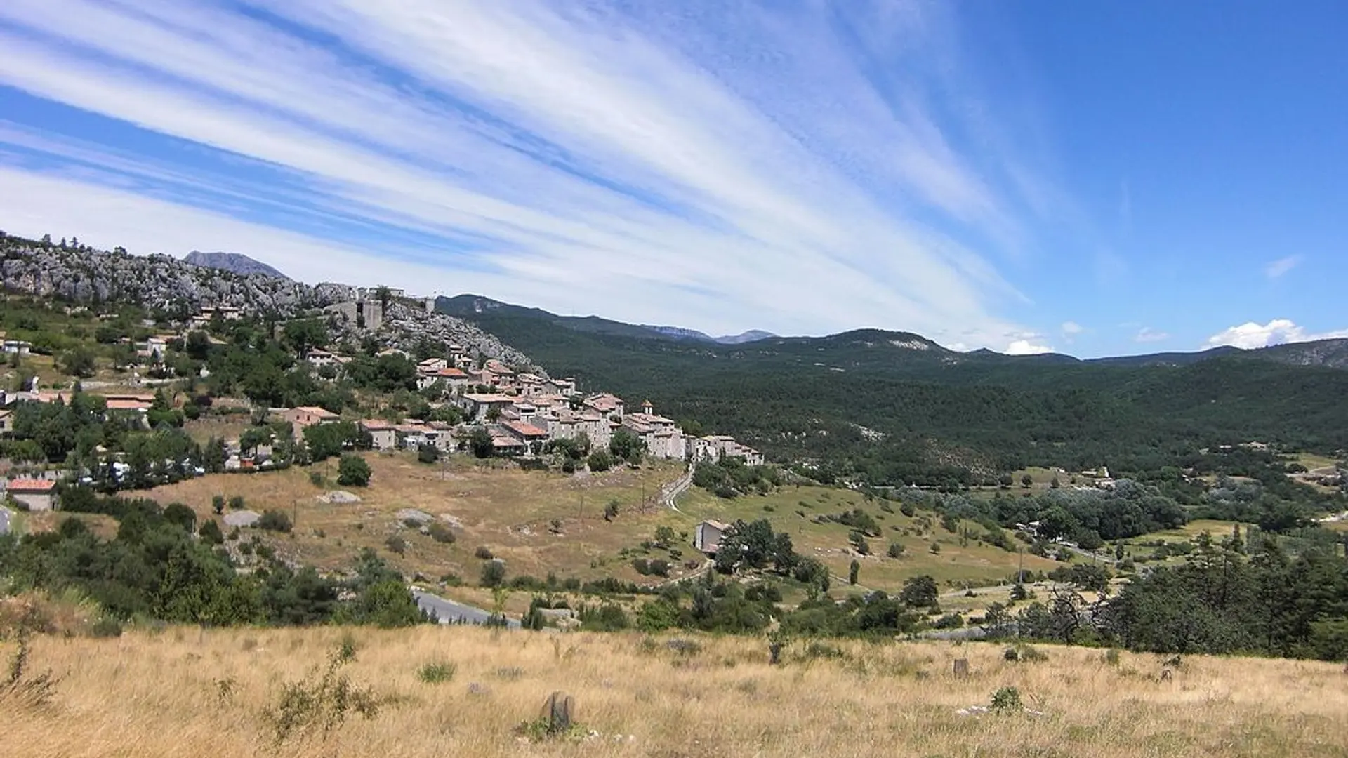 Trigance village médieval