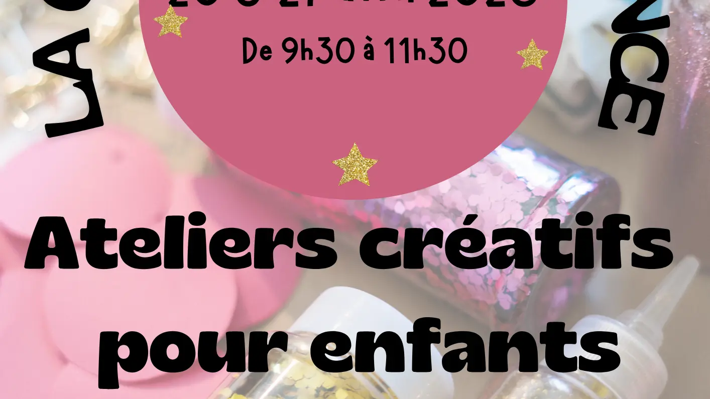 Ateliers créatifs enfants avec Virginie Grenat