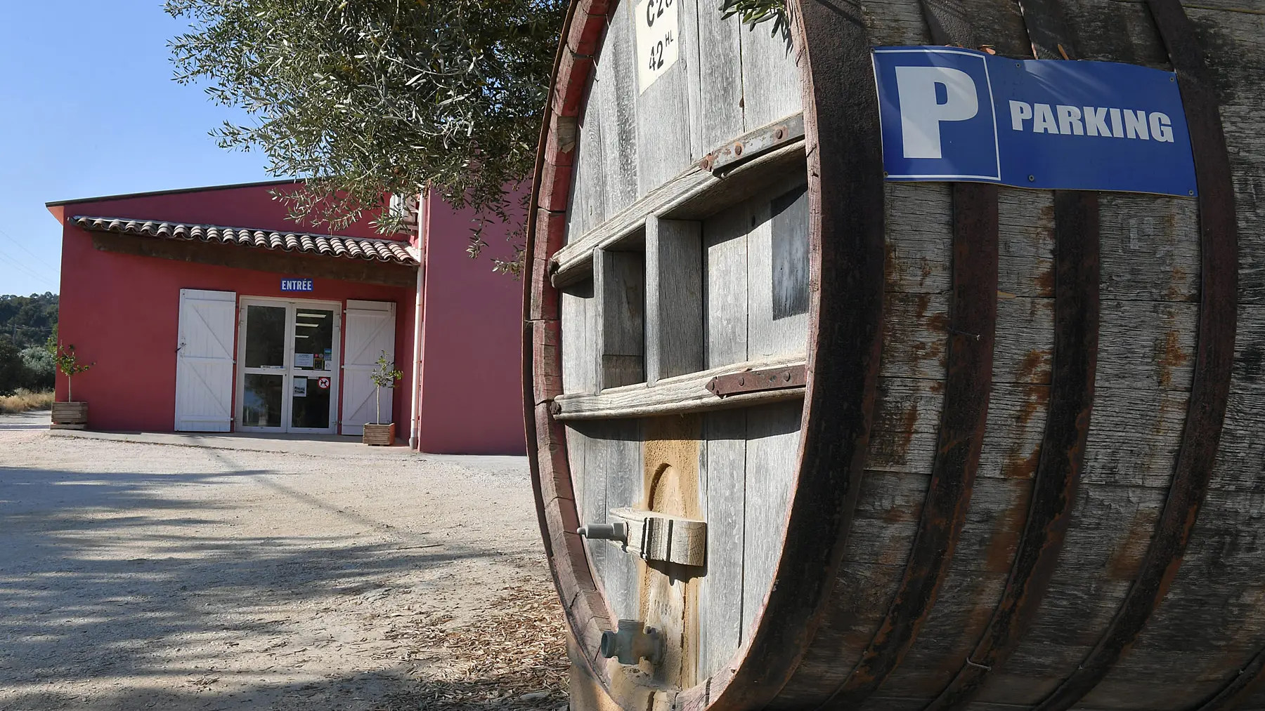 Entrée du domaine