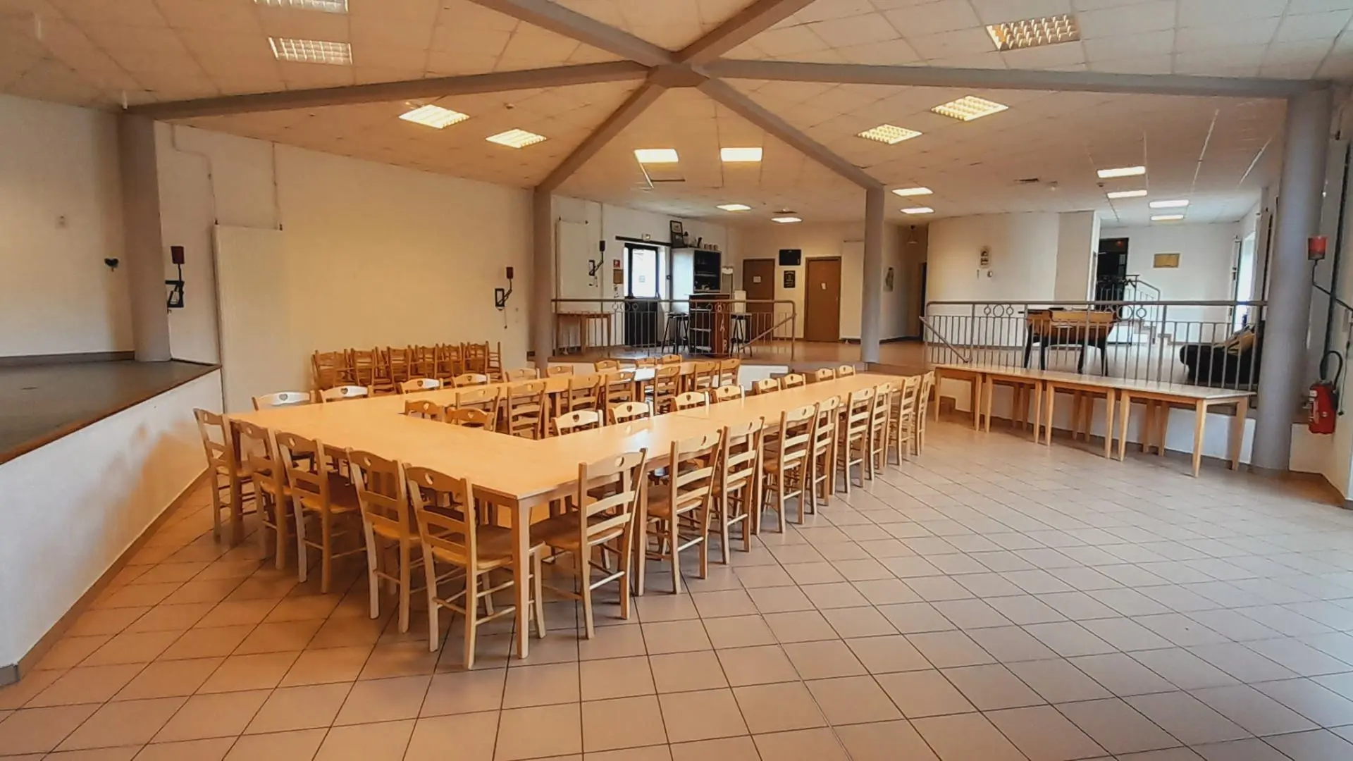 La salle de restauration. Gîte La Bourbonnière Allier Auvergne