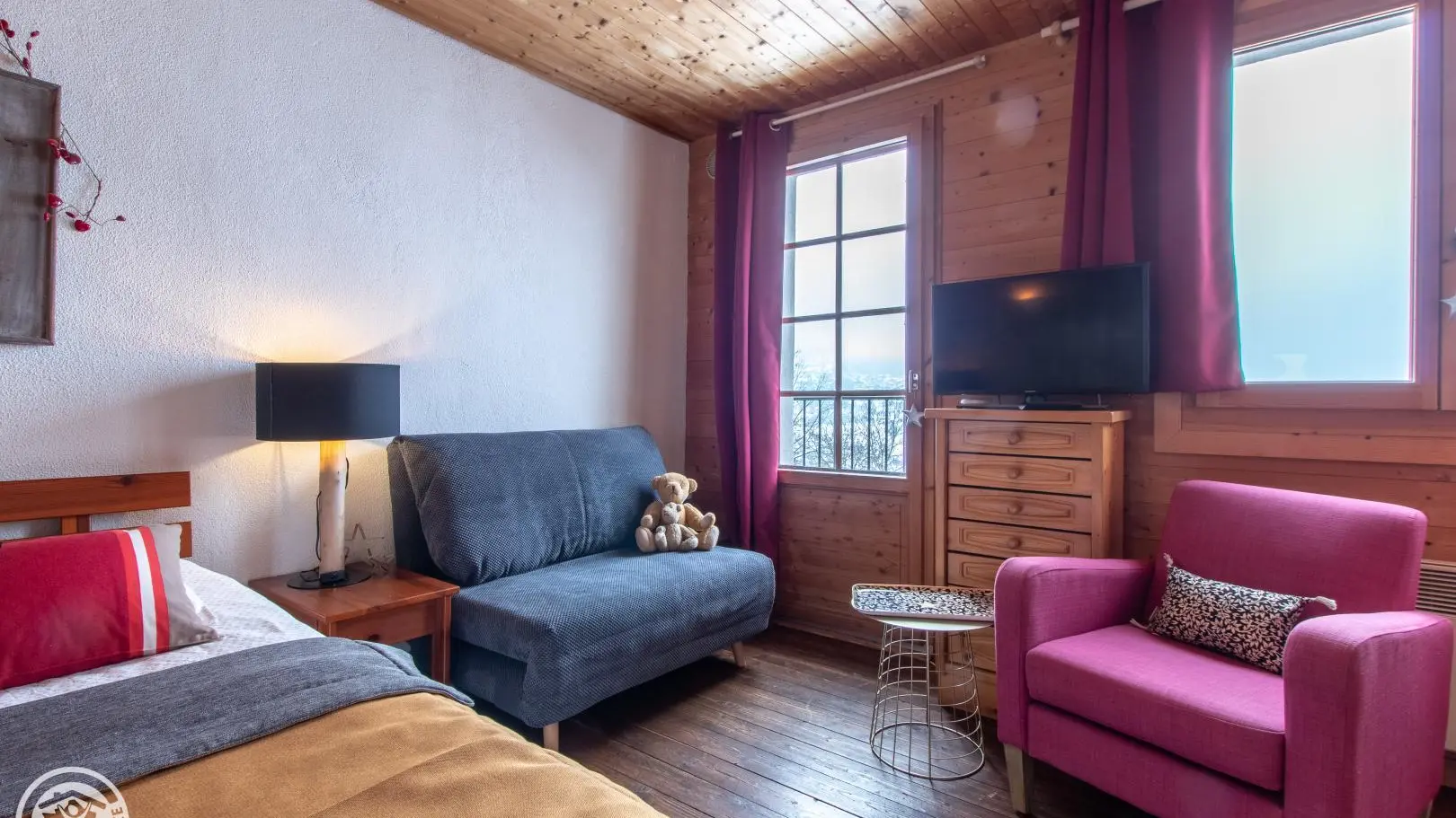 Chambre à l'étage.