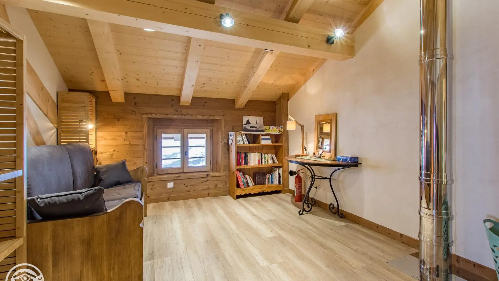 Coin salon à l'étage