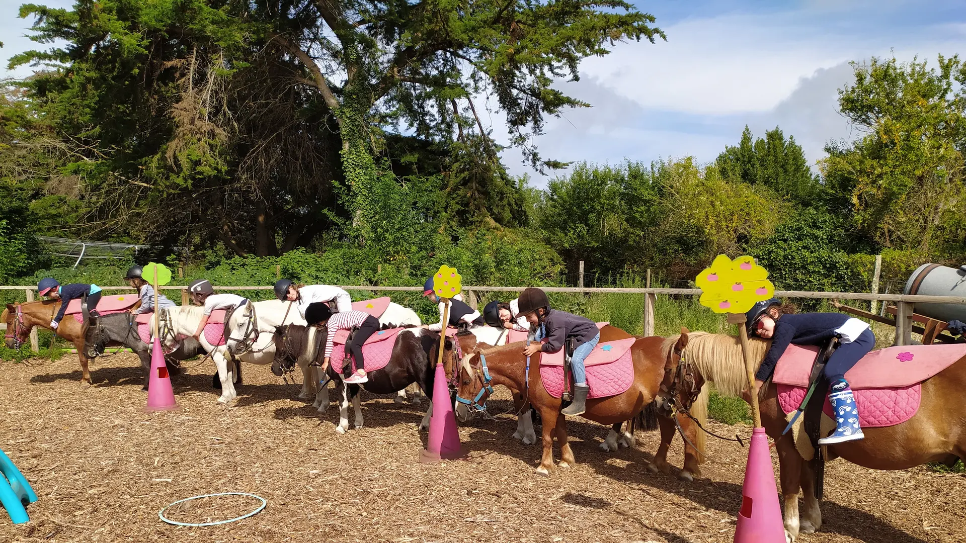 Balade à dos de poney