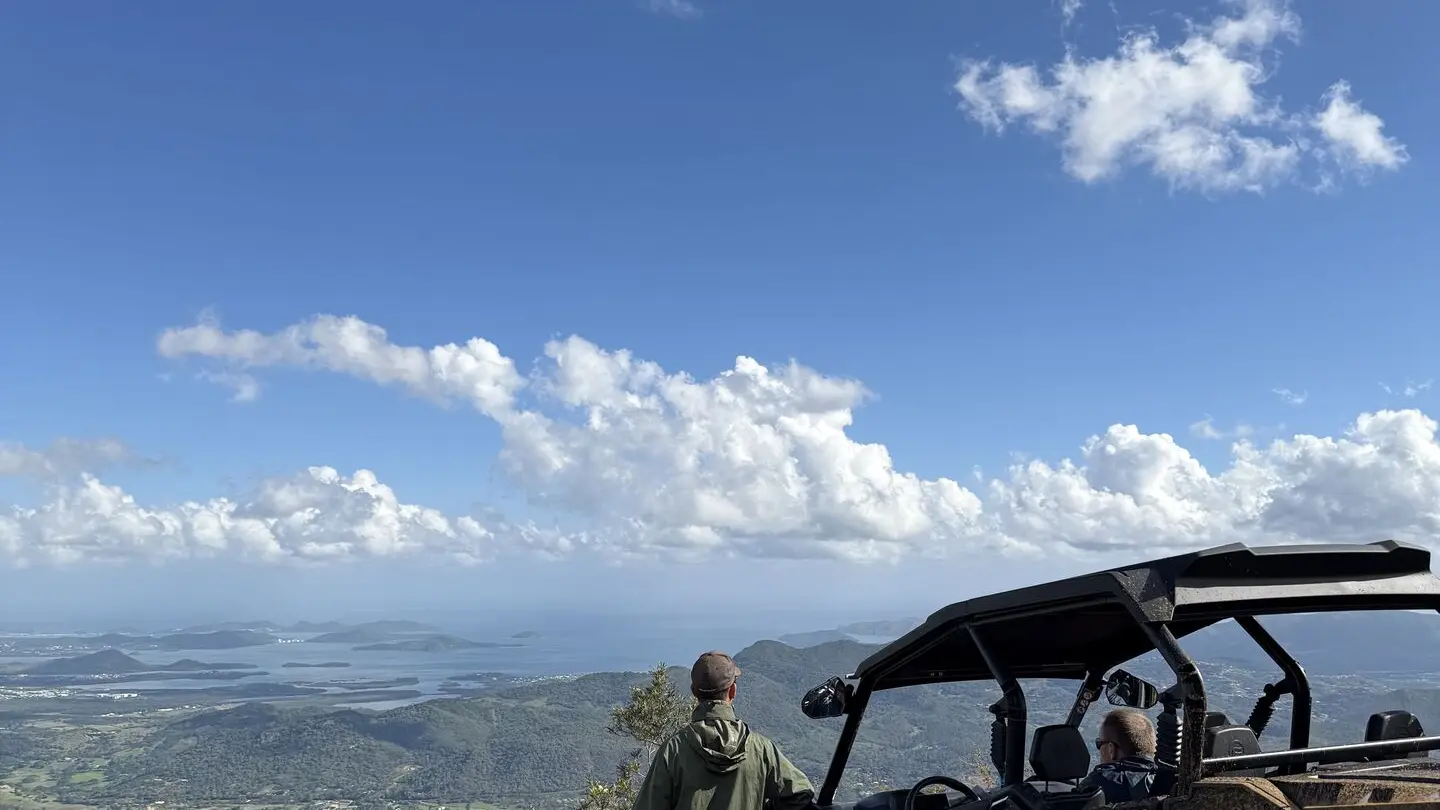 View from the heights of Dumbéa