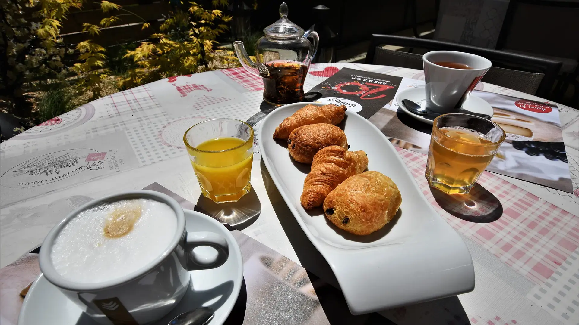 Auberge Les Clarines au Châtelard : petit déjeuner