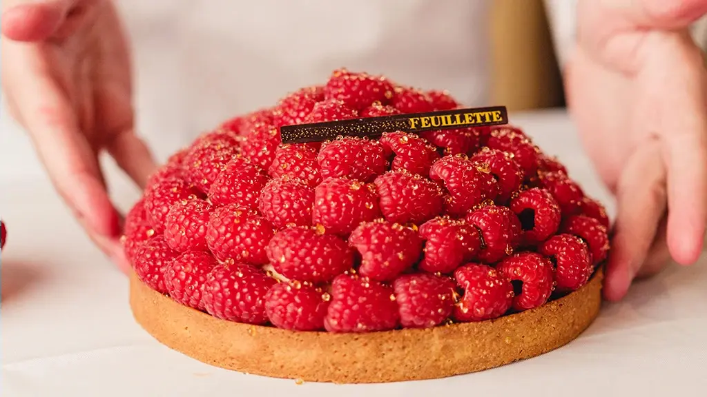 Raspberry tart