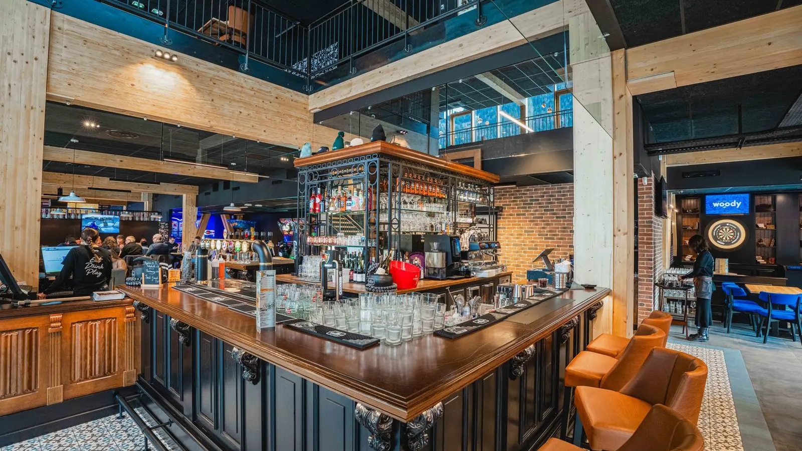 Salle de fléchettes