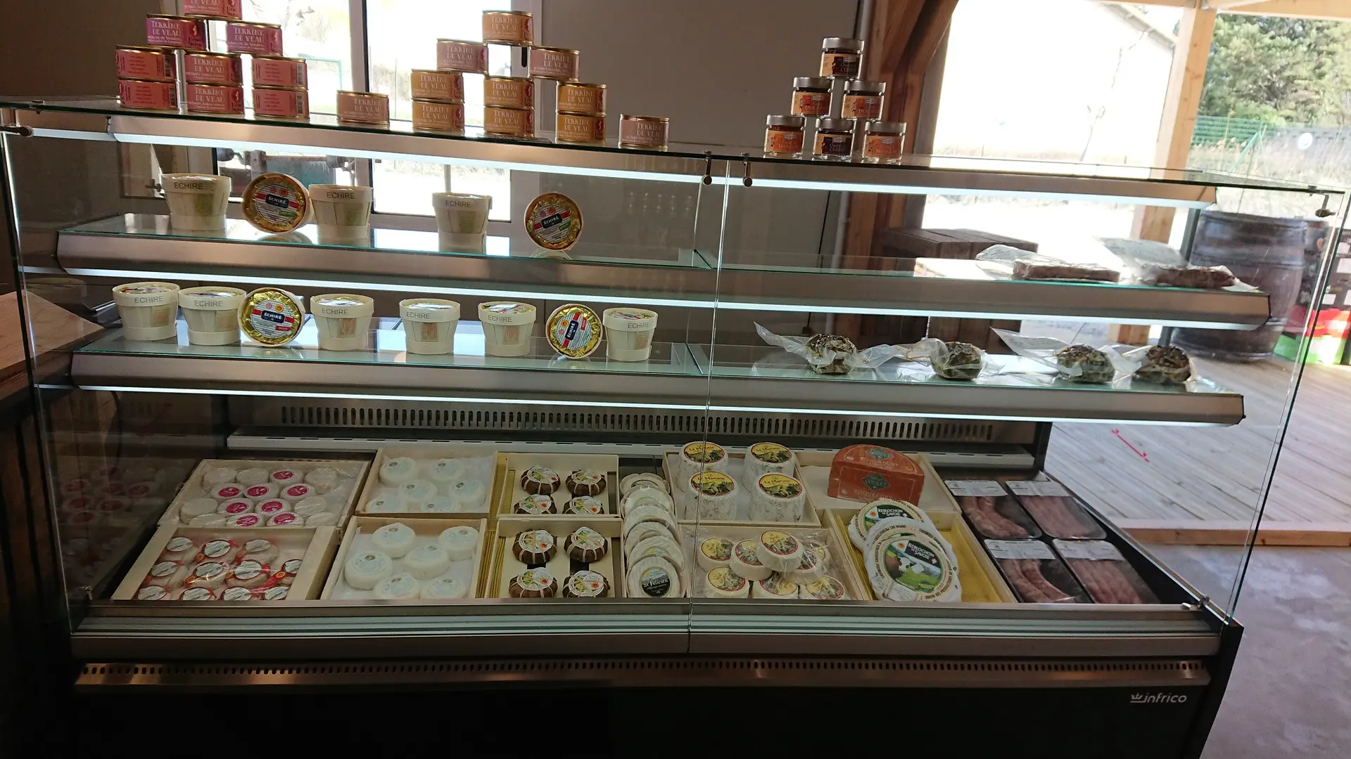 Les fromages et la charcuterie