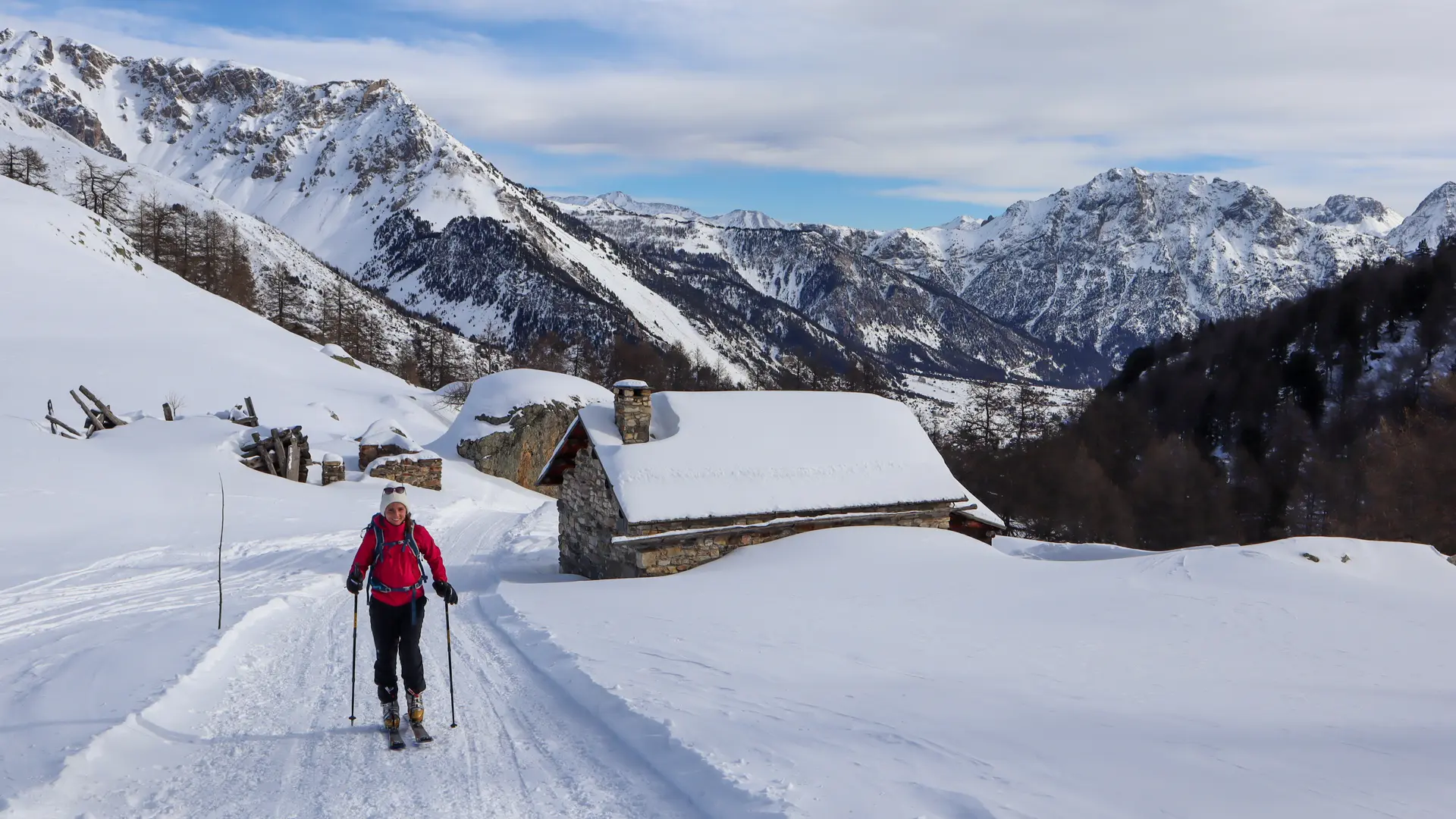 Ascension en ski de randonnée