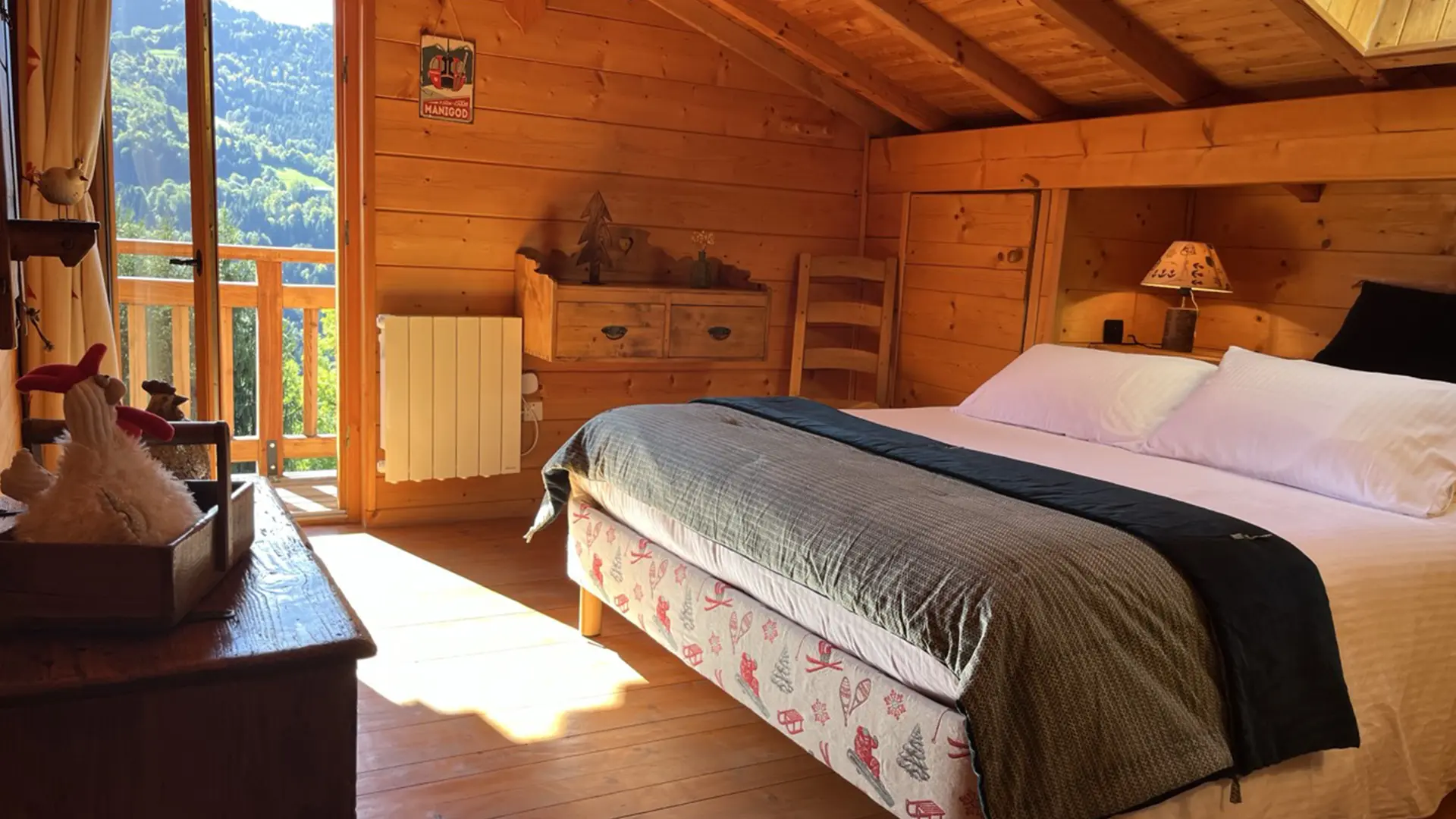 Chambre à l'étage