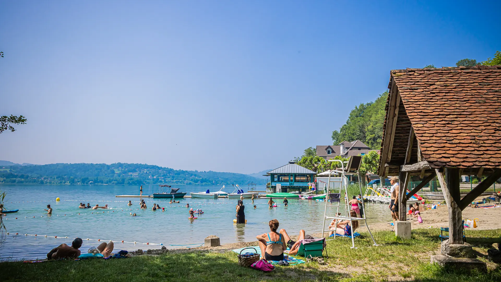 Plage d'Aiguebelette-le-Lac
