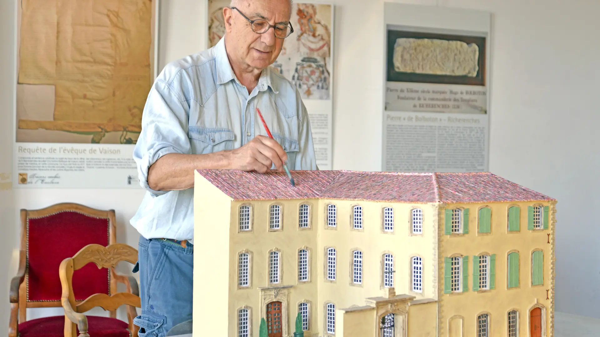 Maquettes du patrimoine - Château de Simiane