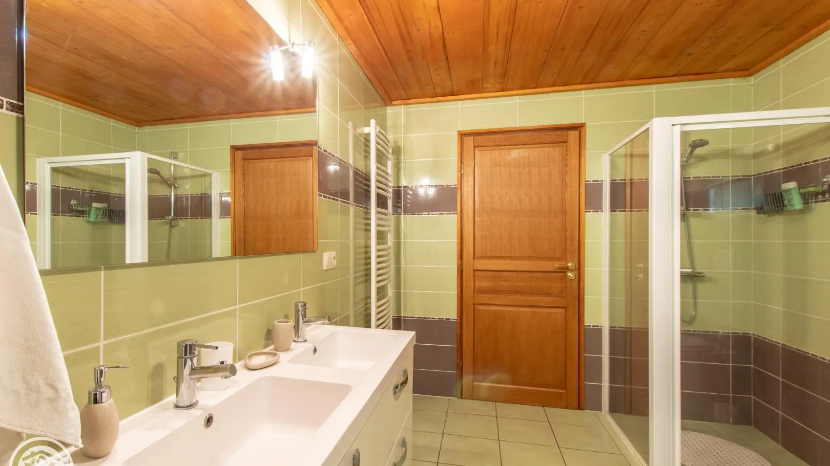 vue SDB sur la douche