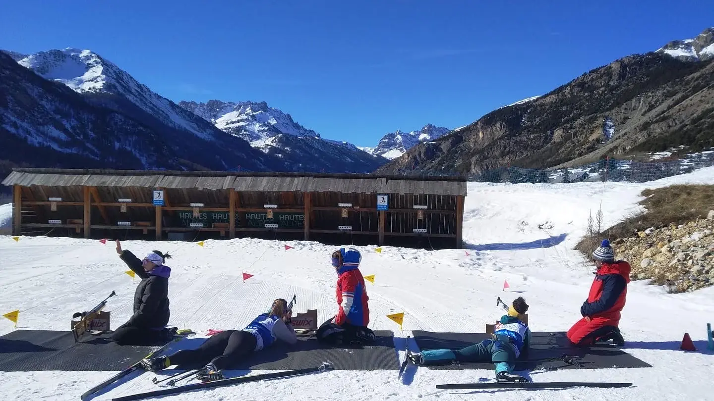 Course départementale de biathlon