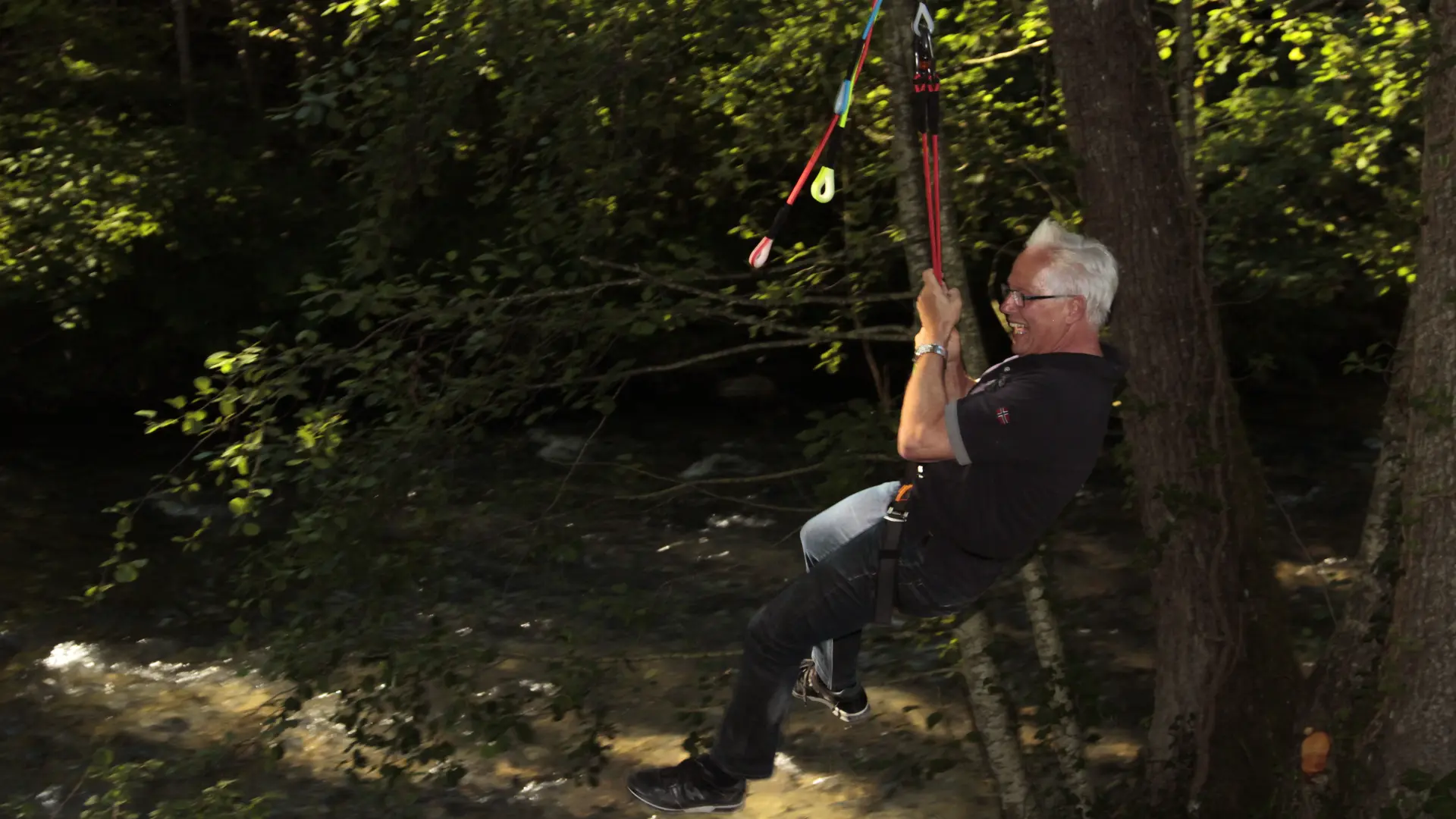 Parc d'aventure, l'Arbre à fil à Saint Jean en Royans est ouvert à tous !
