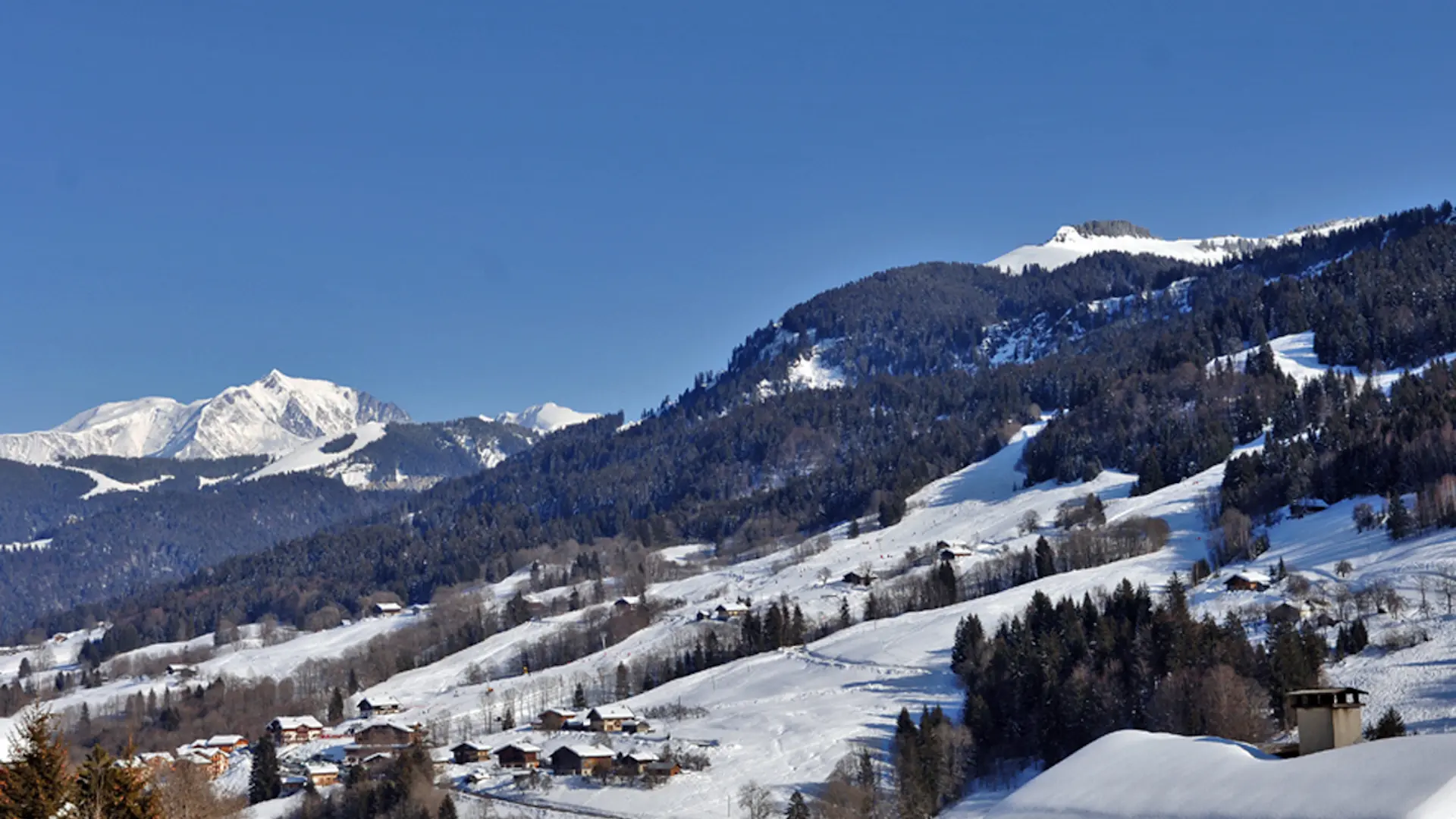 Les Evettes depuis Flumet