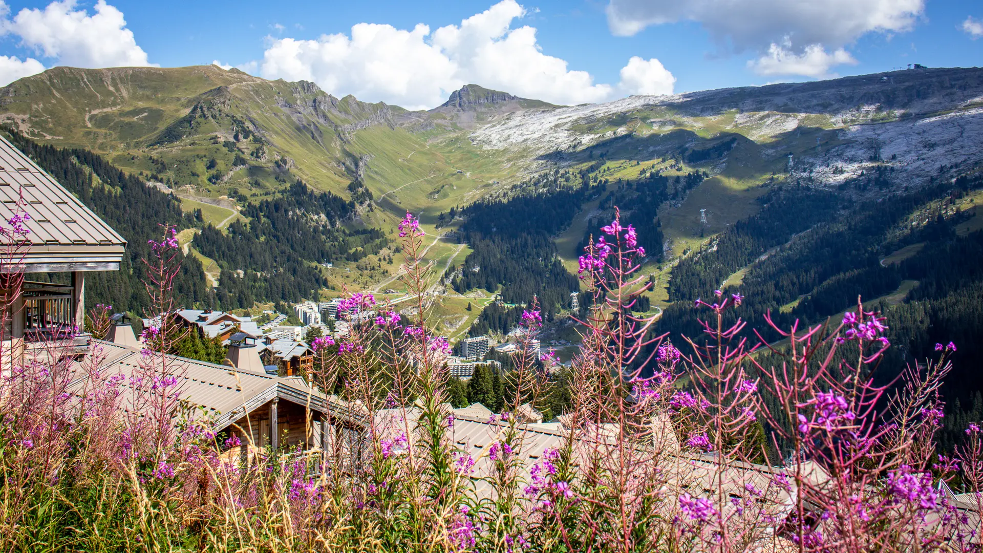 La vue depuis l'appartement