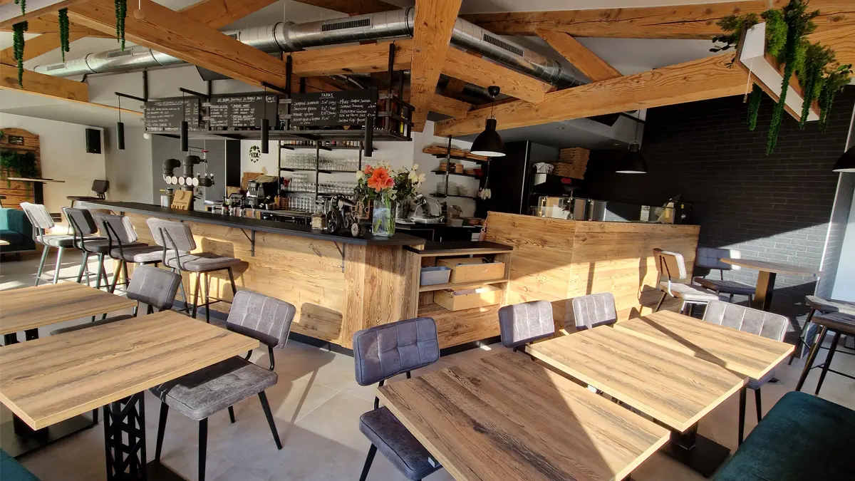 Intérieur brasserie