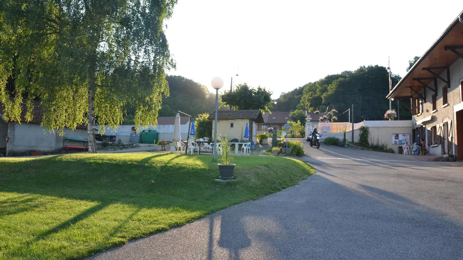 Terrasse et espace de vie