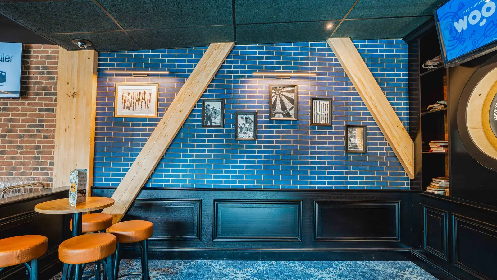 Environnement autour des fléchettes