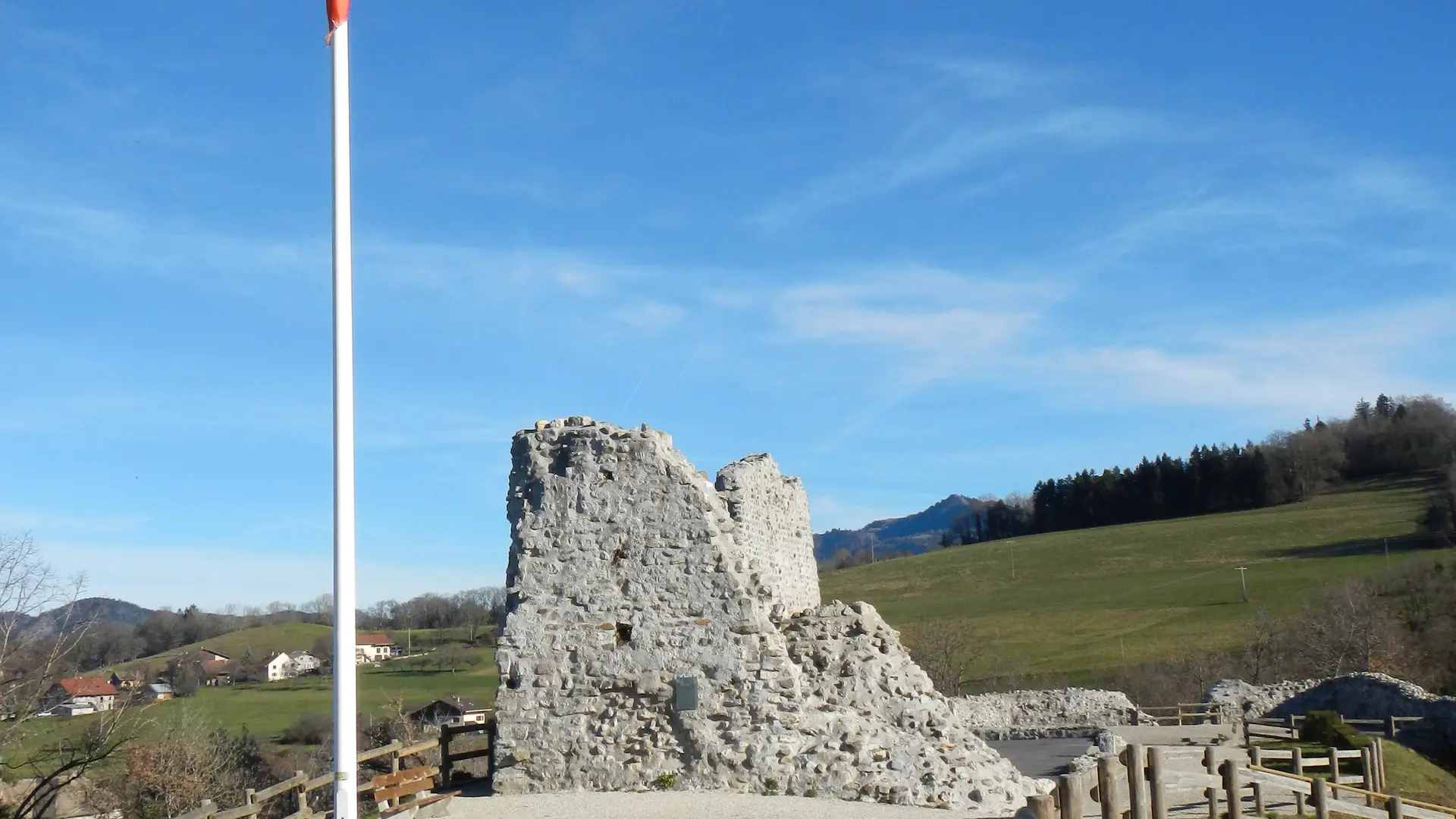 Ruines du Château de Faucigny
