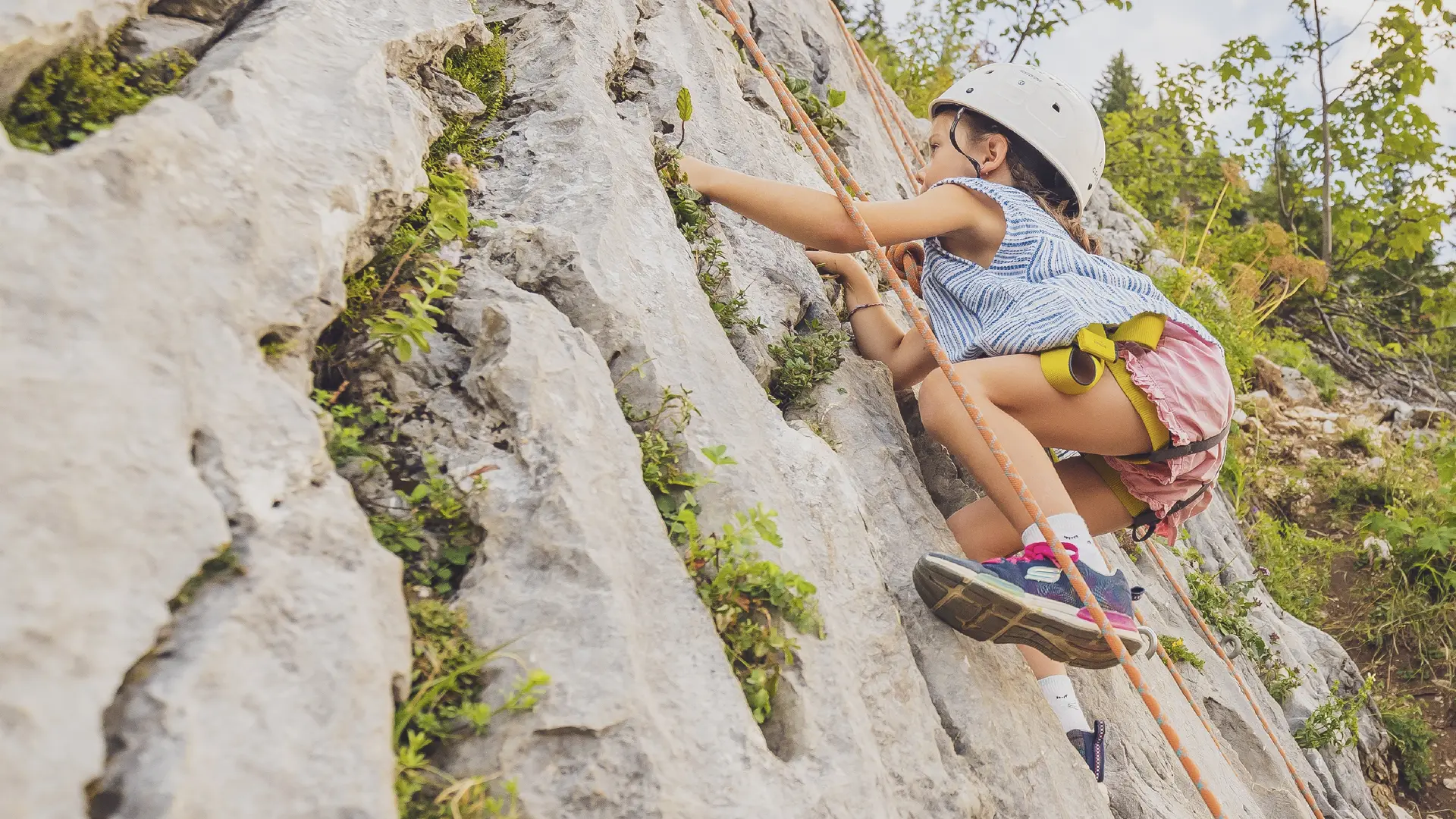Stage d'escalade au Grand-Bornand pour les 5-7 ans