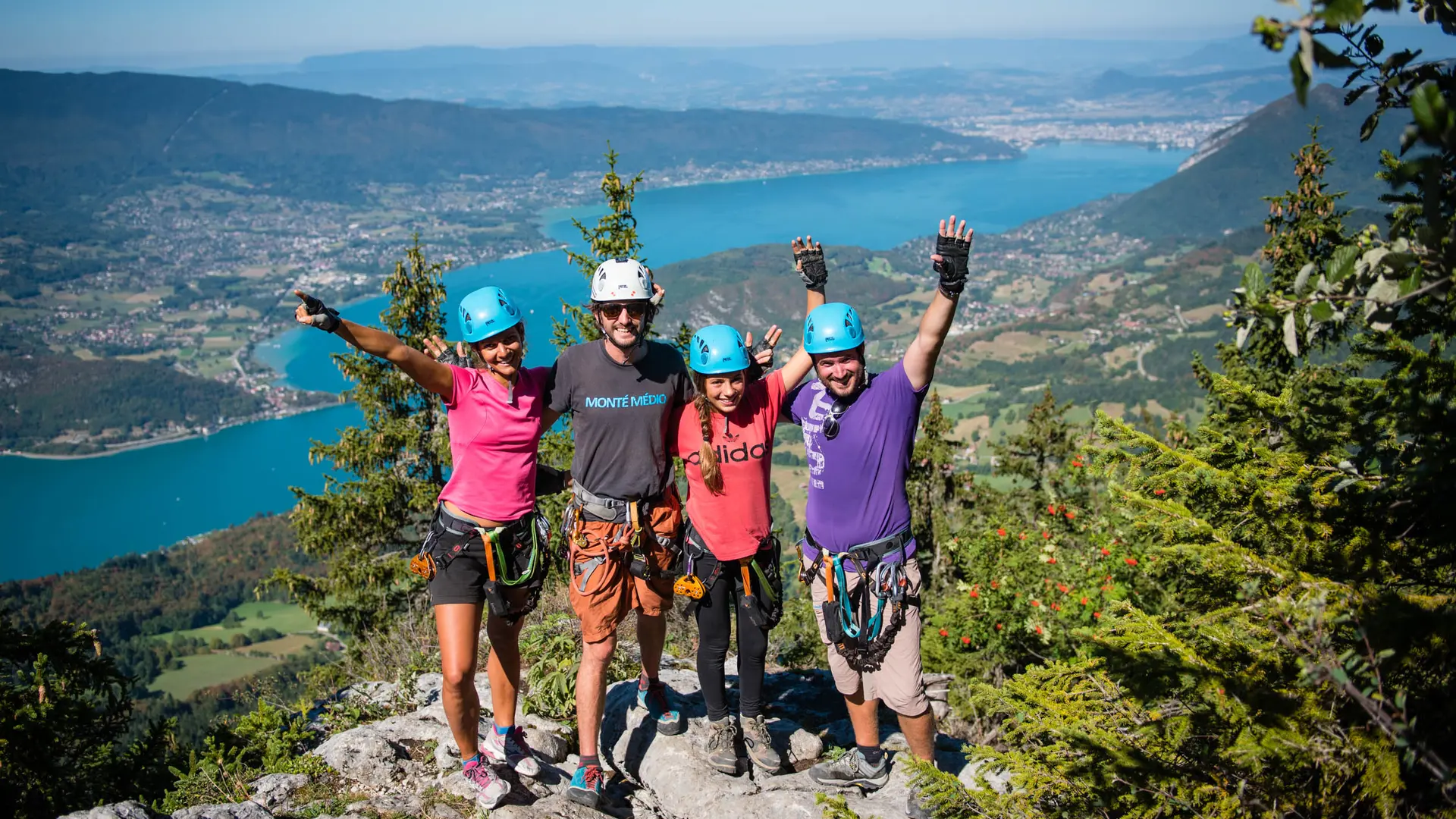 Via ferrata et Tyroliennes_Talloires-Montmin