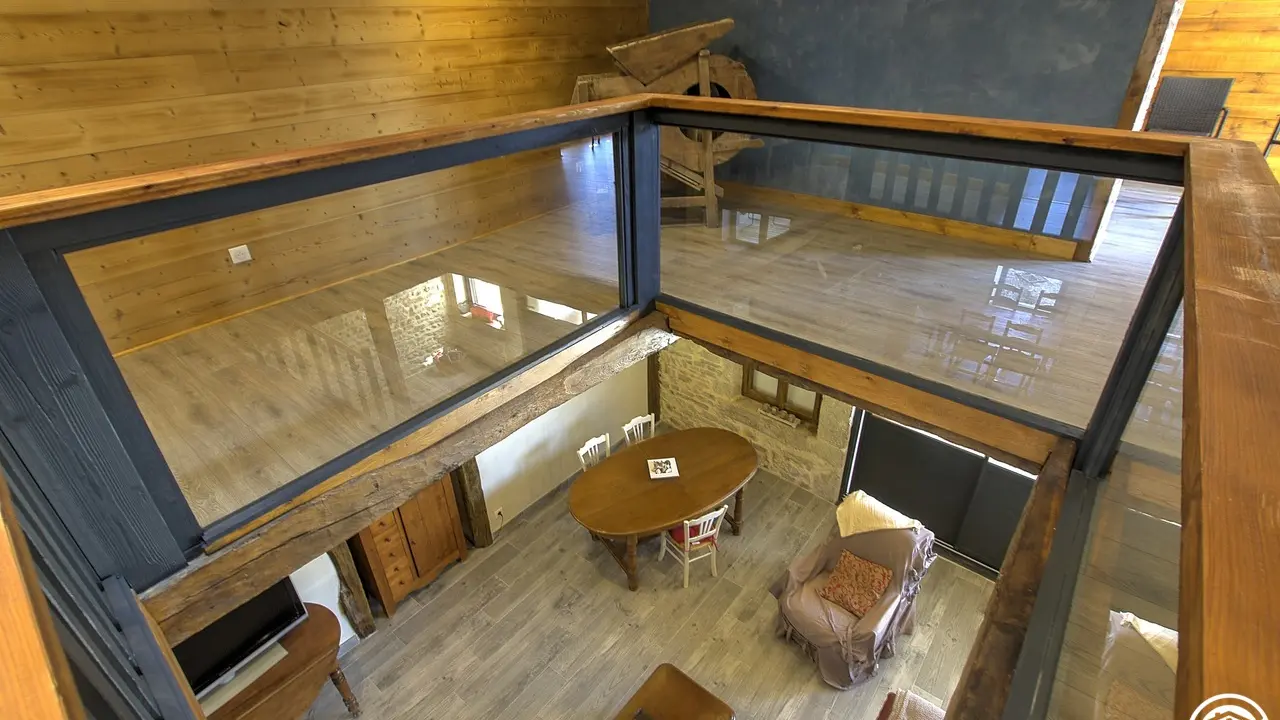 Puits de lumière vue etage