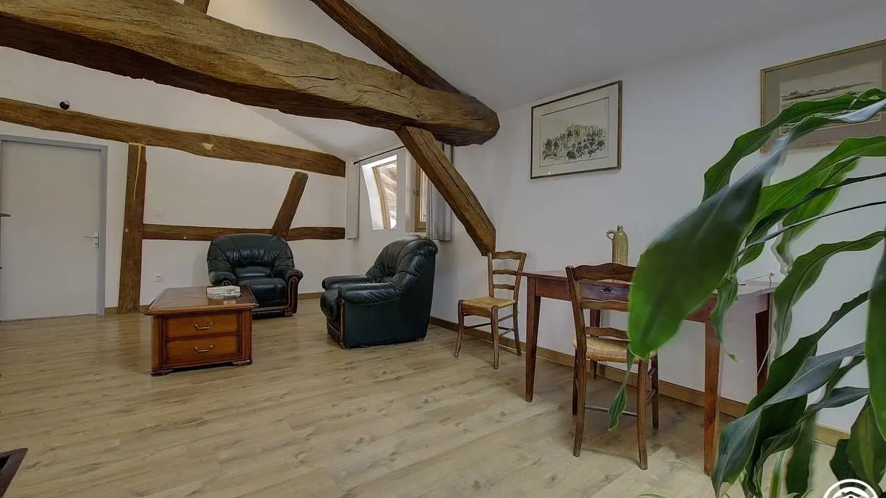 La mezzanine avec son coin détente