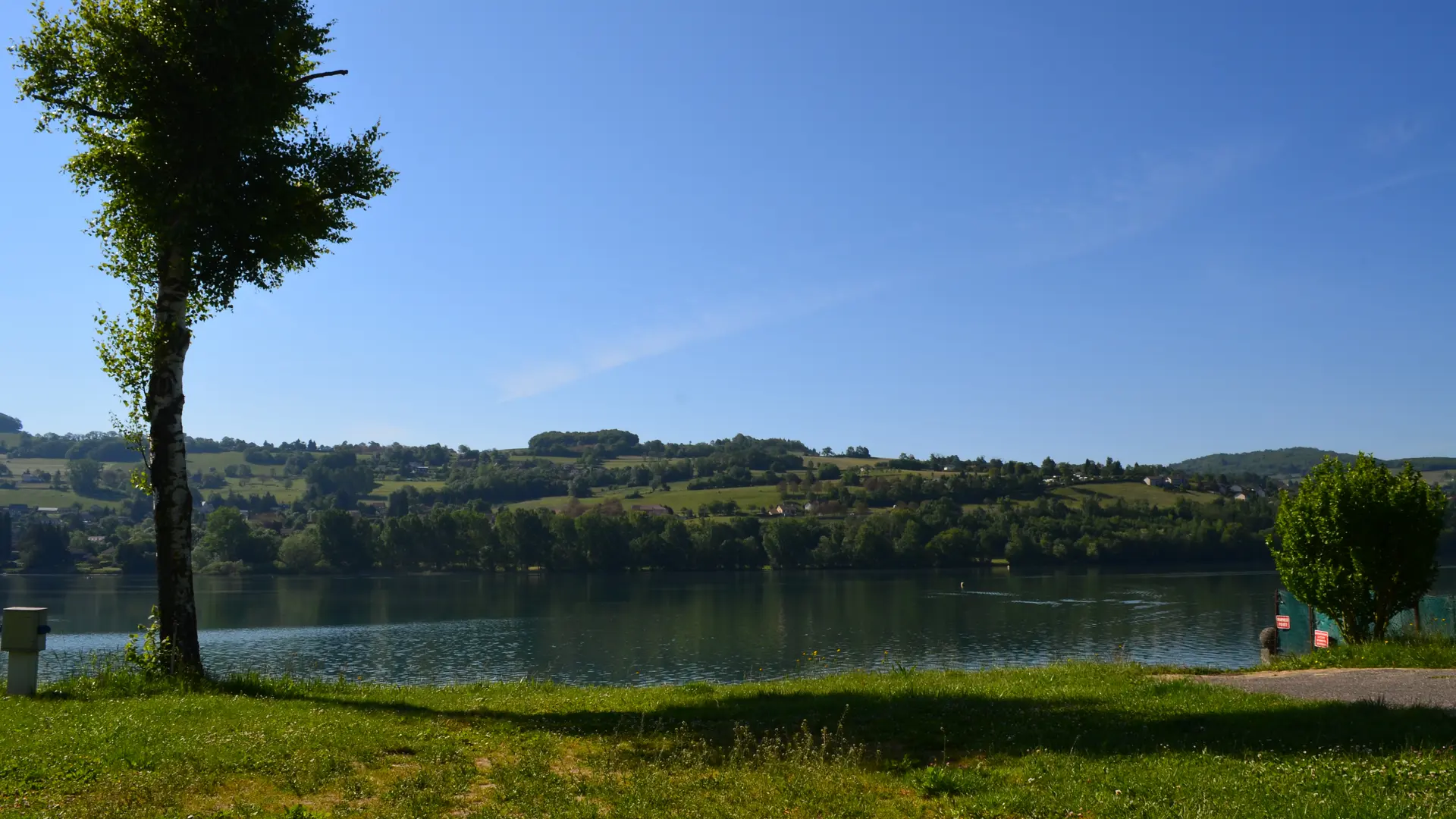 Emplacement au bord du lac