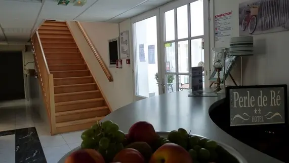 Entrée - Réception de l'Appart'hôtel Perle de Ré