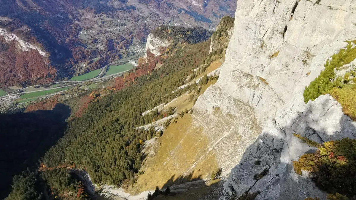 Vue sur la vallée de l'Arve