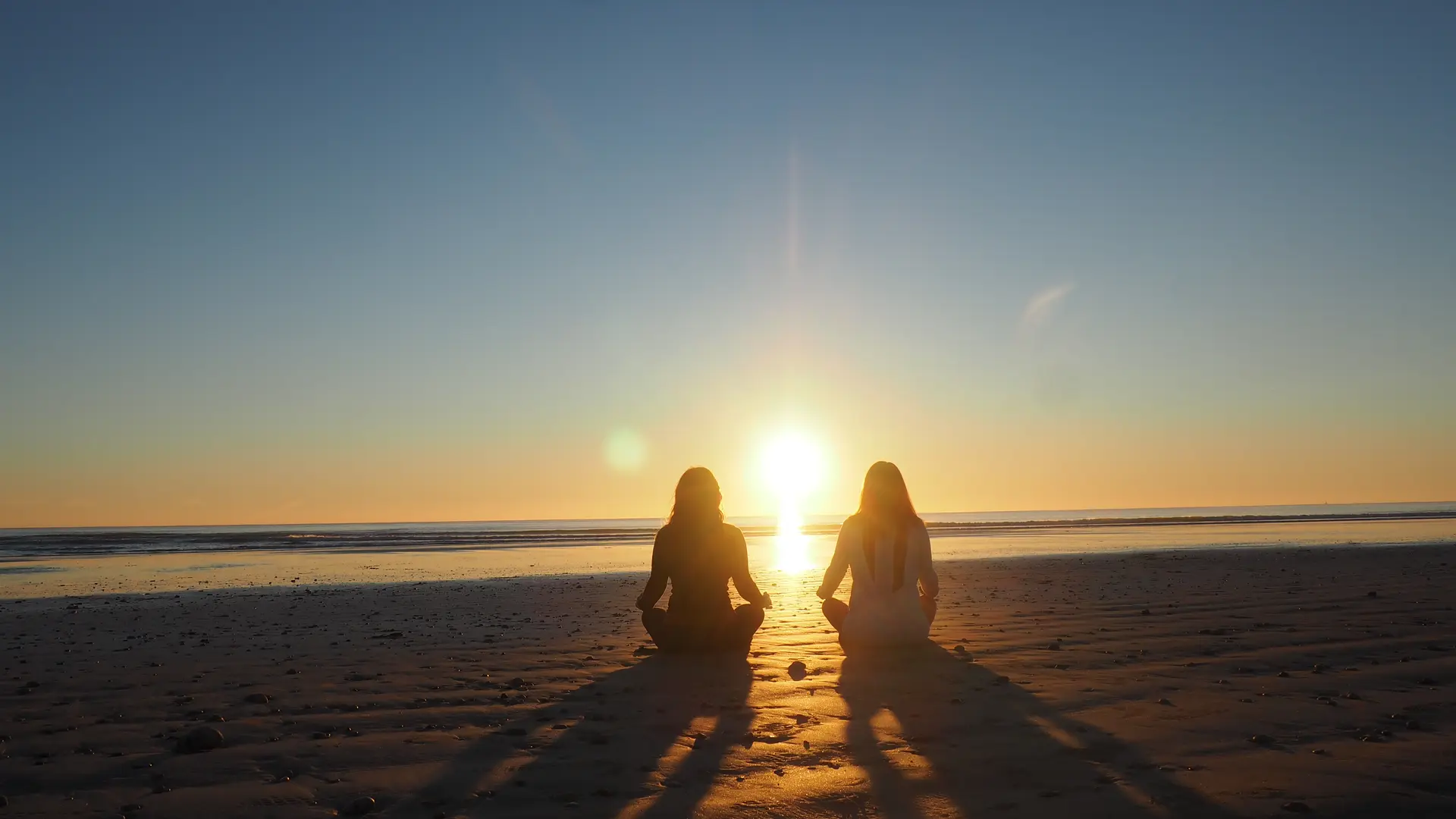 Yoga à la plage