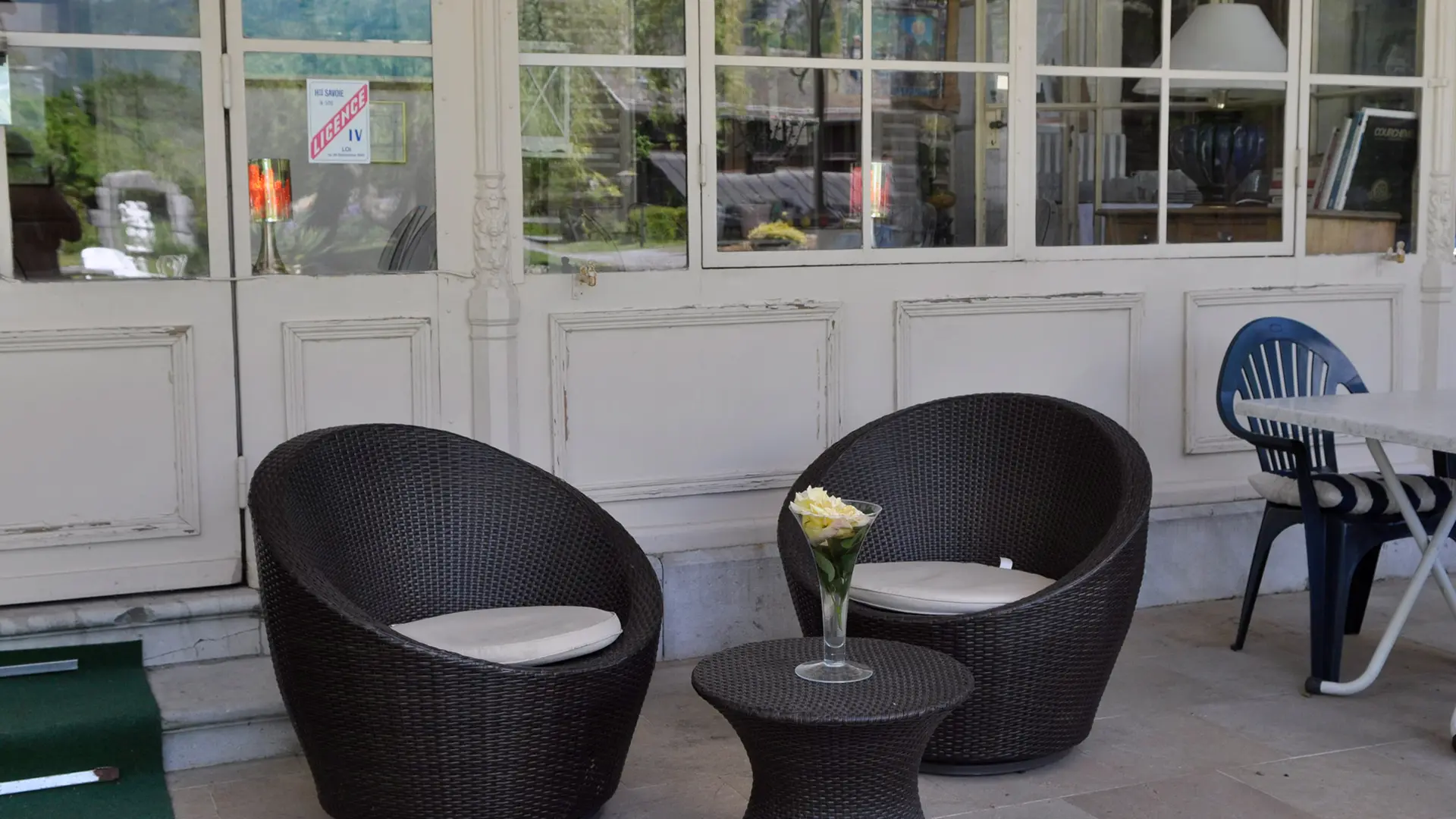Espace détente Terrasse couverte
