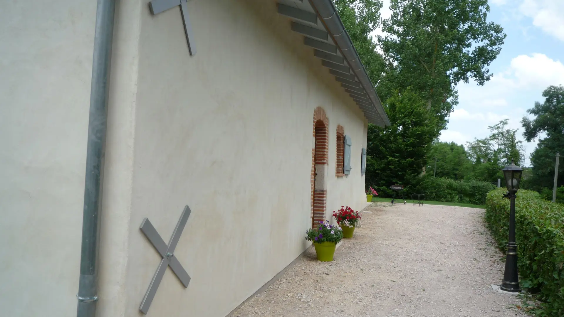 Entrée coté Rivière