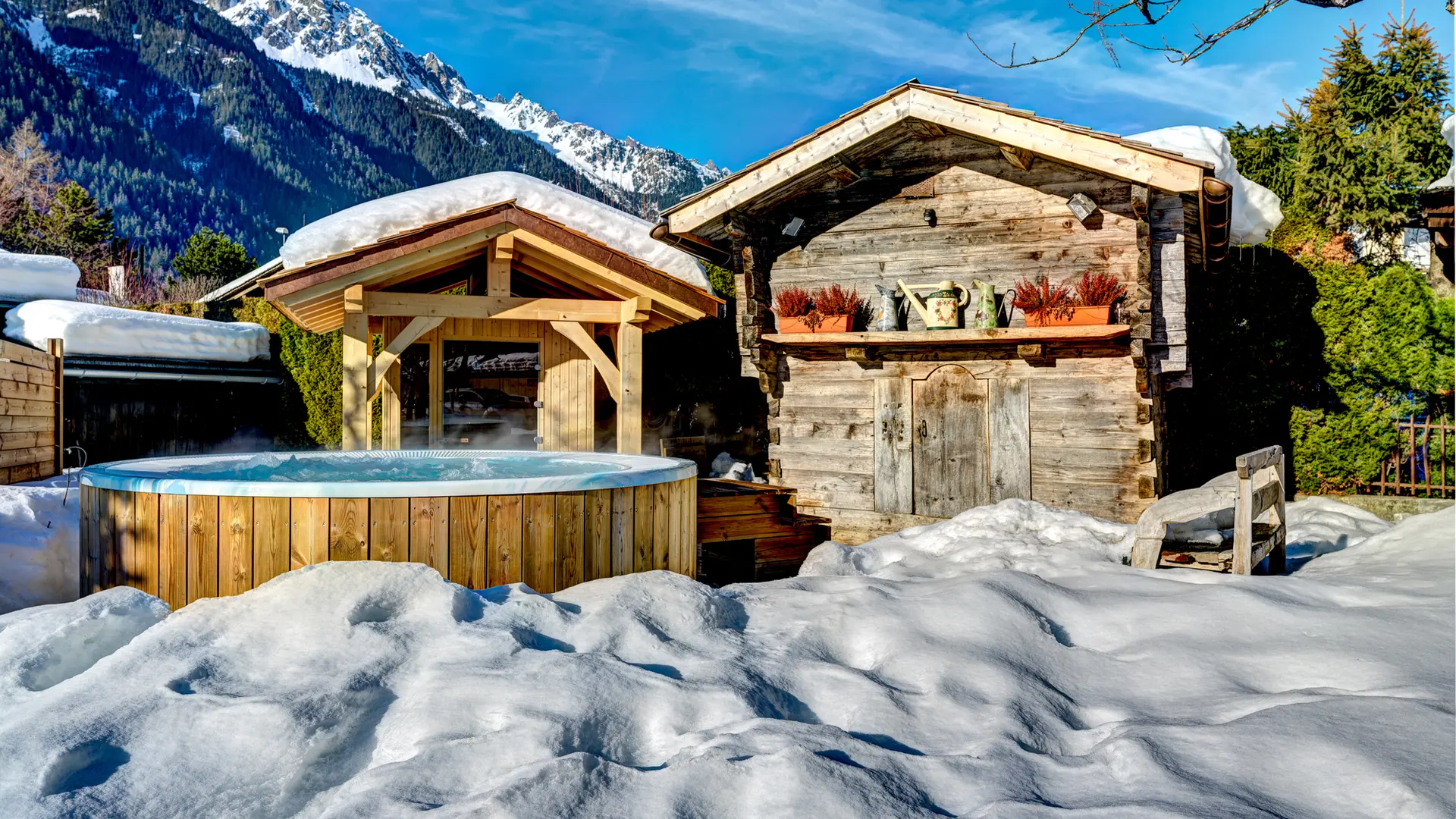 auberge du manoir chamonix hiver