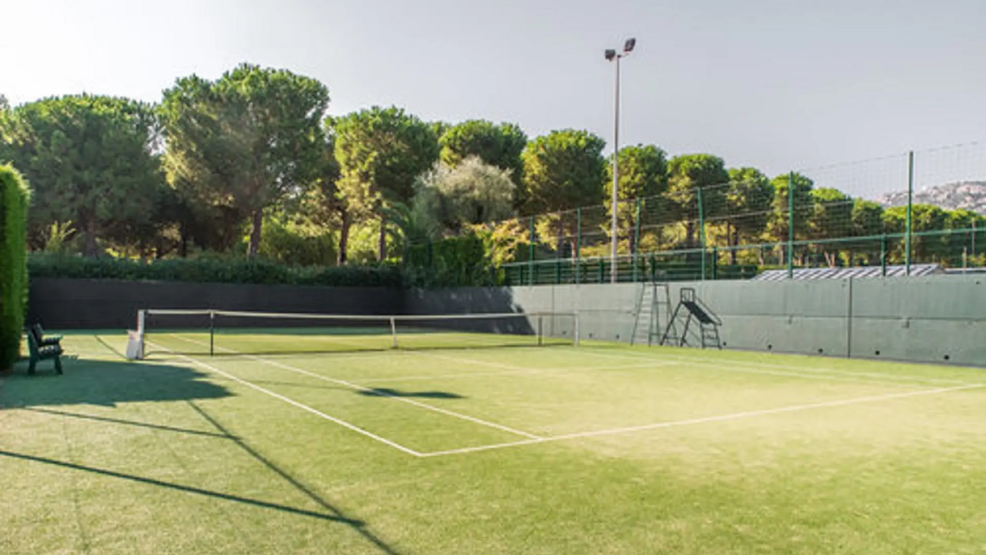 Tennis padel soleil