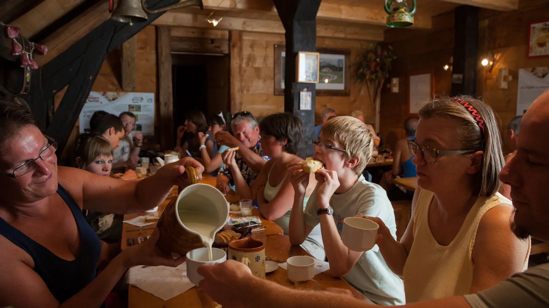 Goûter à l'alpage de Barbossine