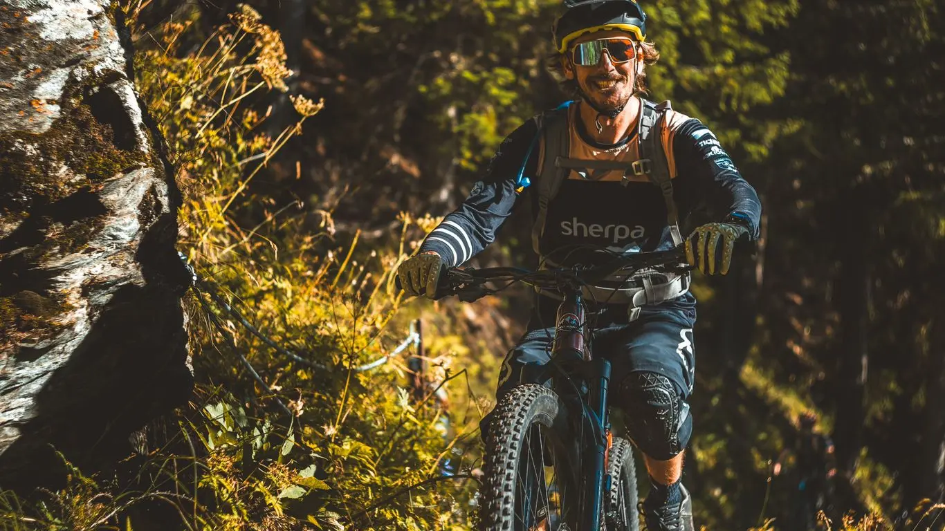 VTTiste dans les bois