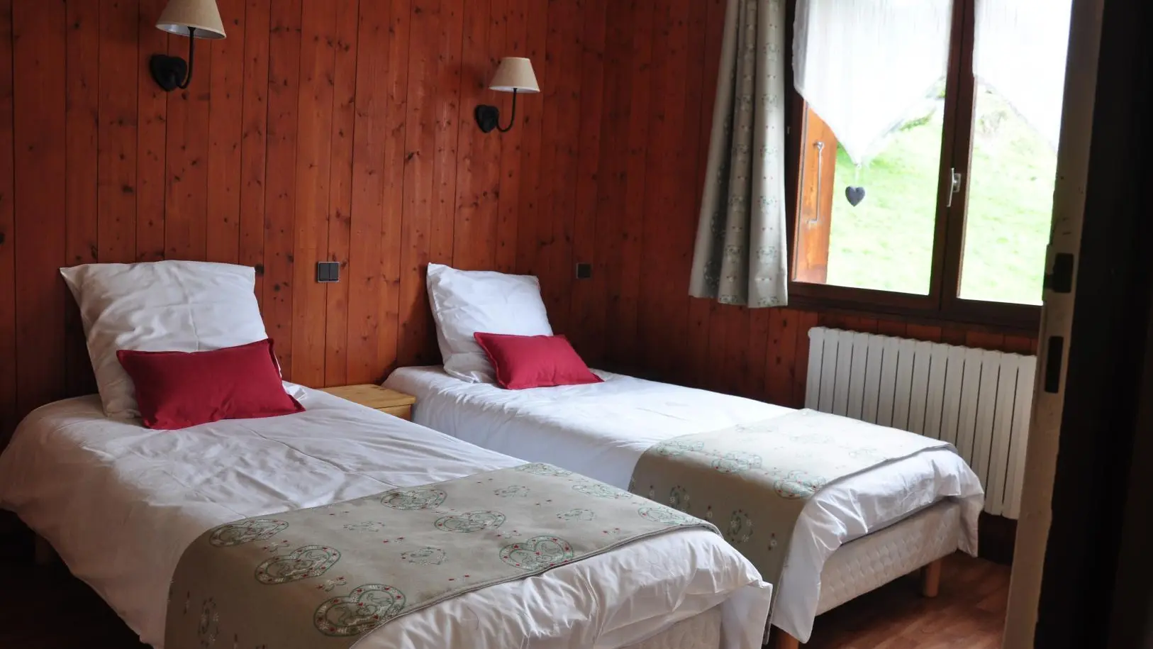 chambre 2 : 2 lits de 90cm
