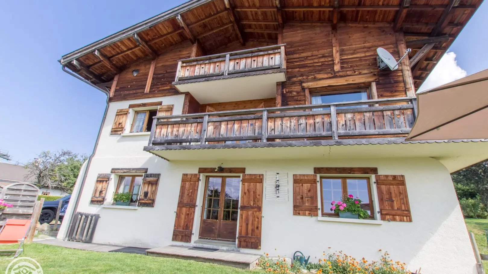 Gîte situé en rez-de-jardin